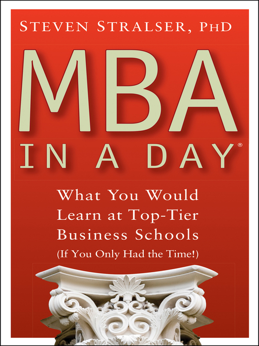 MBA In A Day